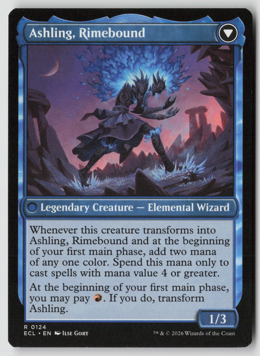 Ashling, Rekindled R ECL 124 NM (Back)