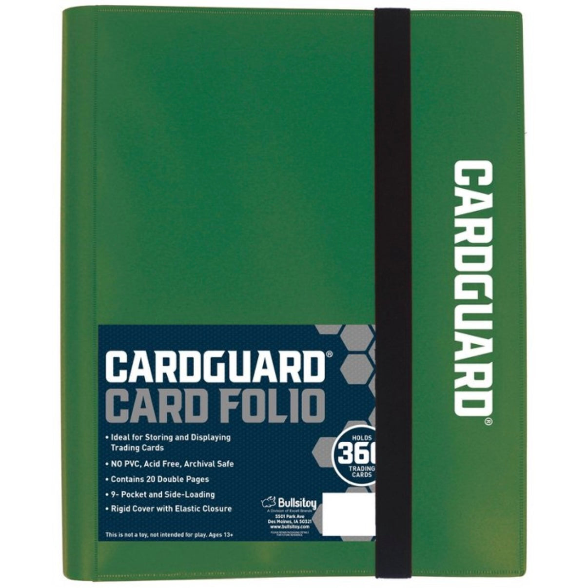Cardguard Portfolio Binder Green