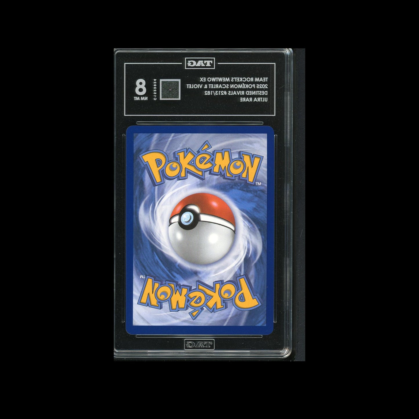 Team Rocket's Mewtwo Ex - Destined Rivals 213/182 TAG 8