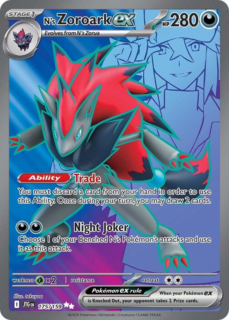 N's Zoroark EX - Journey Together #175/159