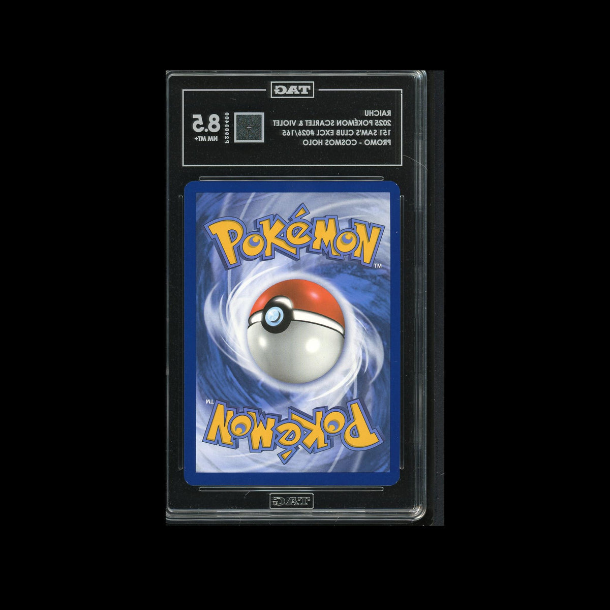 Raichu 151 Sam's Club Promo 26/165 TAG 8.5