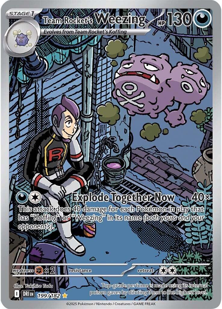 Team Rocket's Weezing - Destined Rivals #199/182