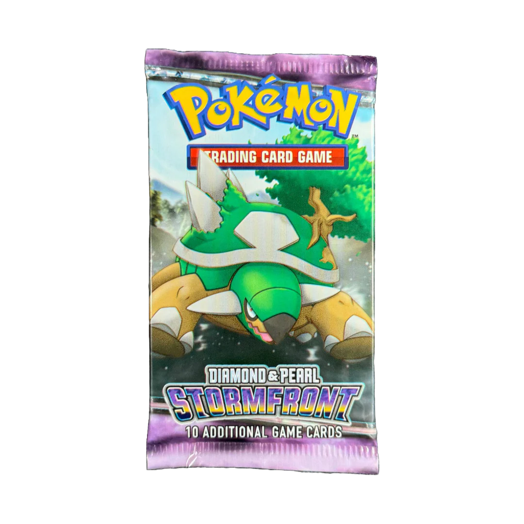 Diamond and Pearl Storm Front Booster Pack - Torterra Pack Art