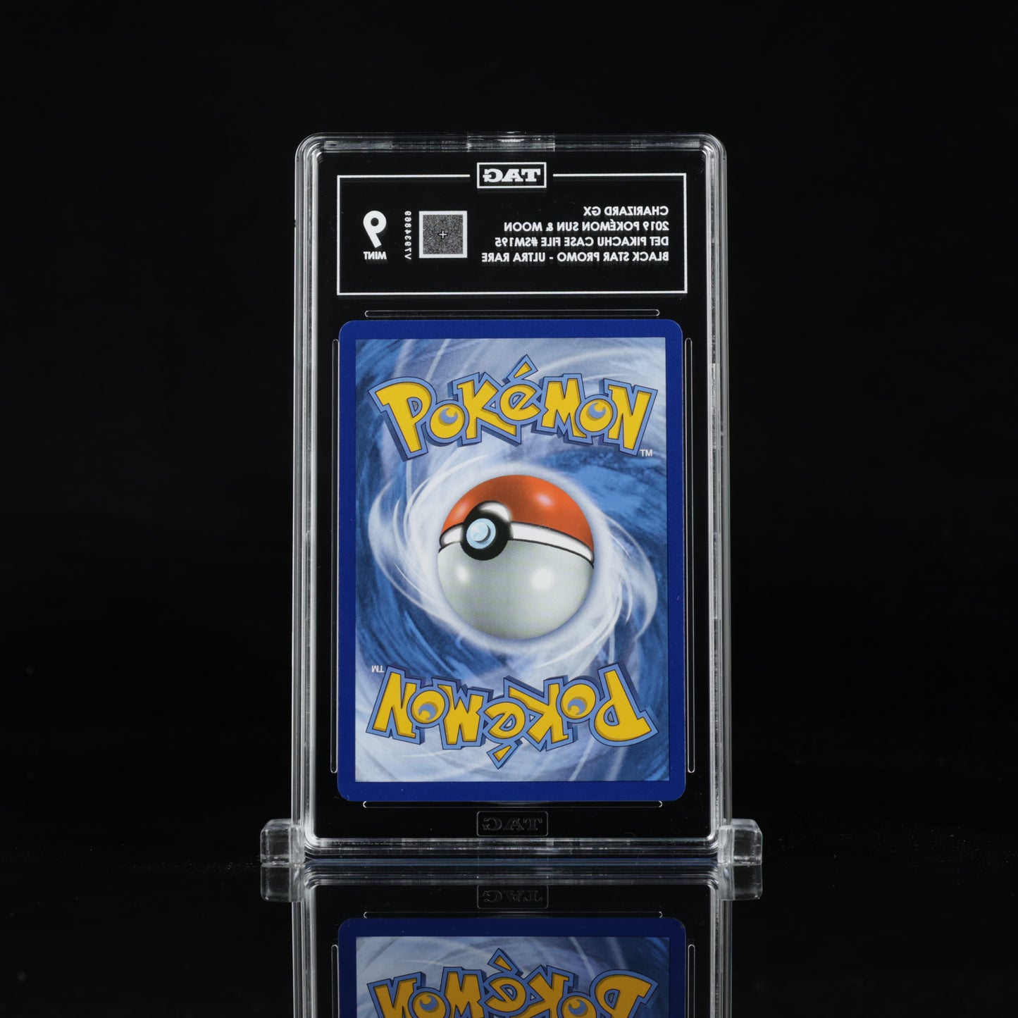 Charizard GX- SM: Detective Pikachu Black Star Promo #SM195 - TAG 9 - L