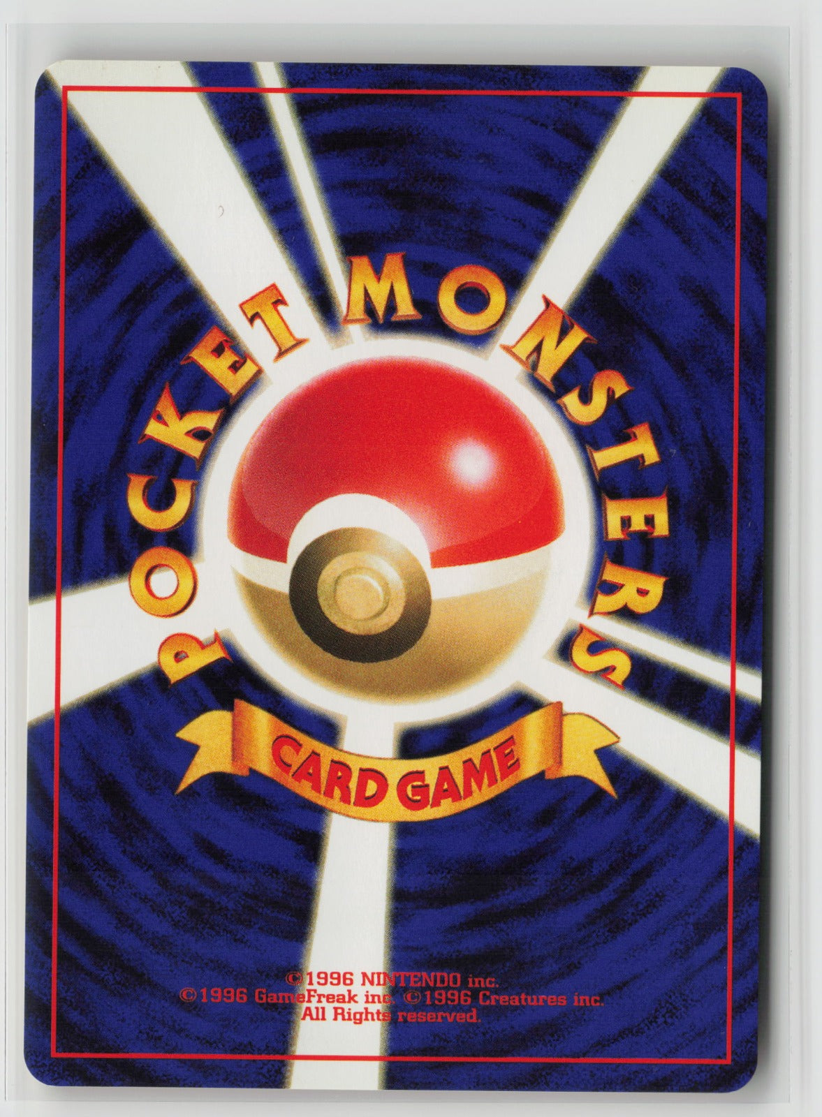 Blaine's Ponyta Common NM (Back)