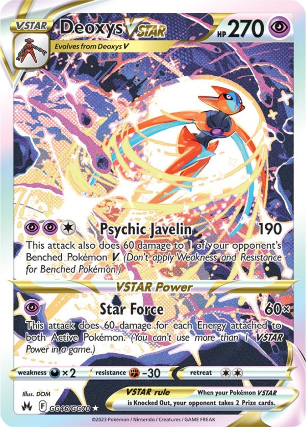 Deoxys - Crown Zenith #GG46/GG70