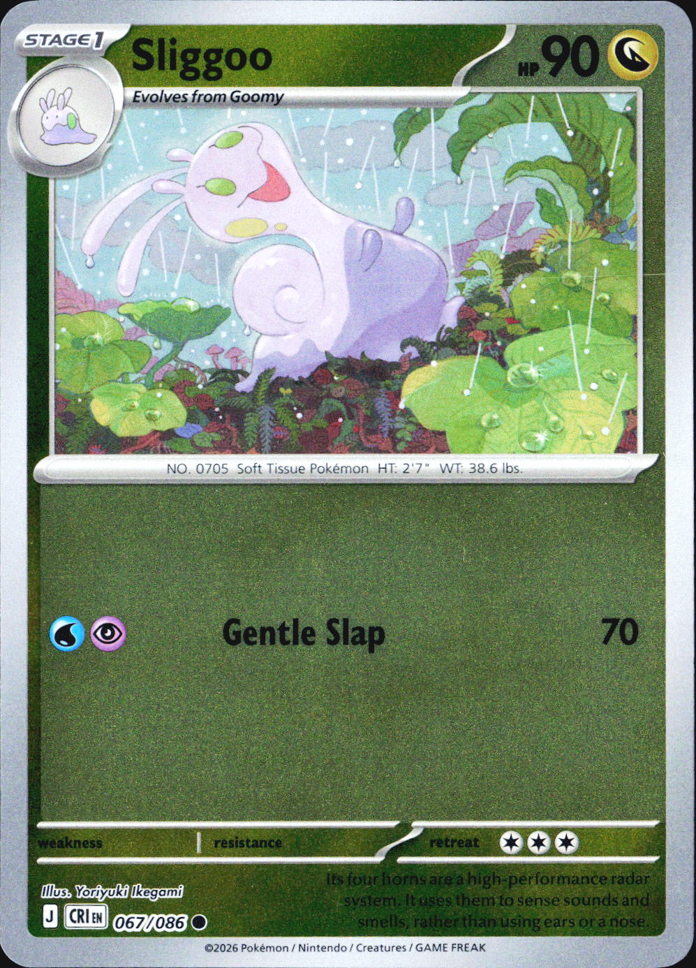 Sliggoo Common Reverse Holo CRI 067/086 NM