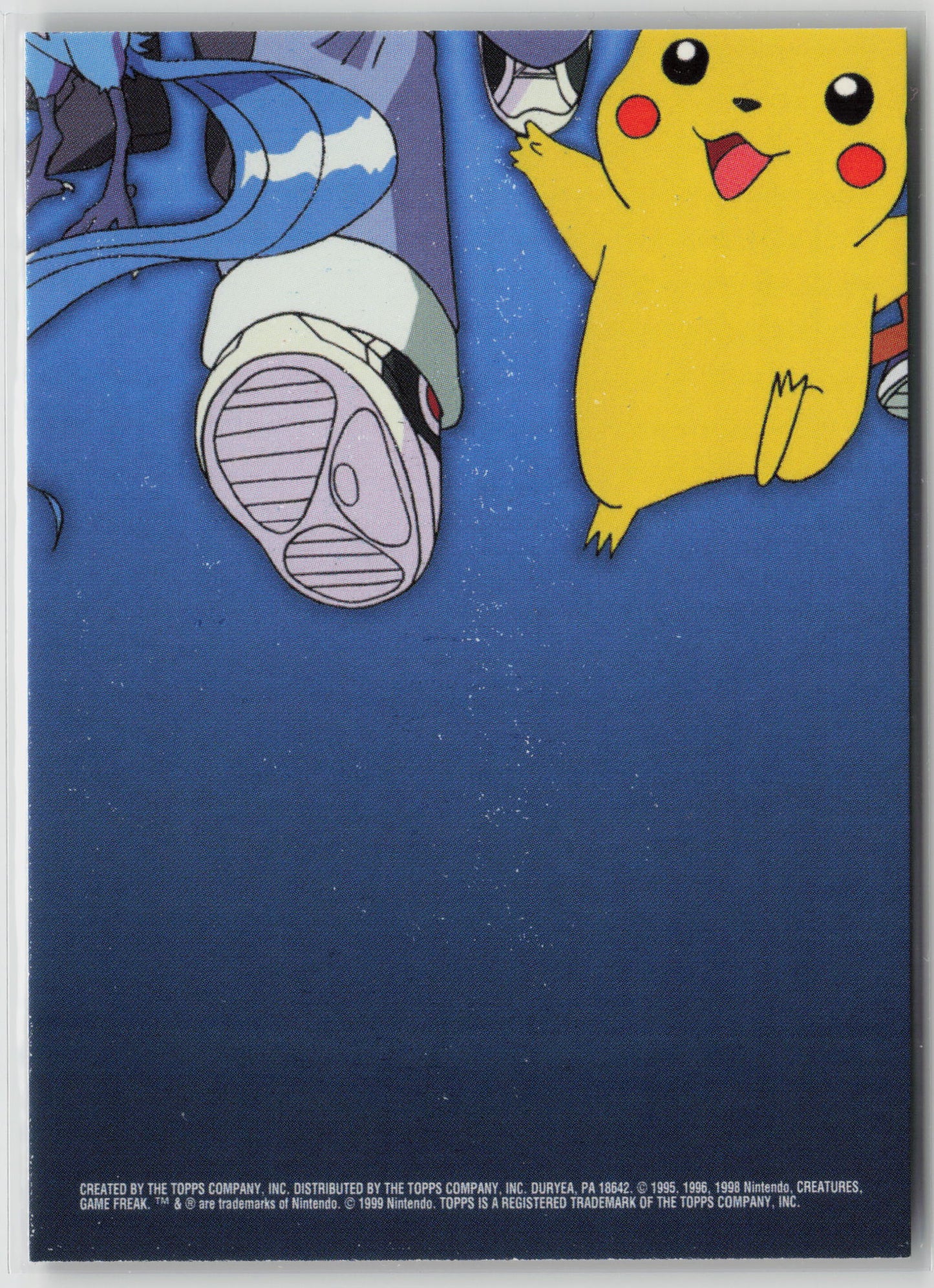 TV12 #23 Ekans/#24 Arbok Topps TV Animation Series 1999 Non-Holo LP (Back)
