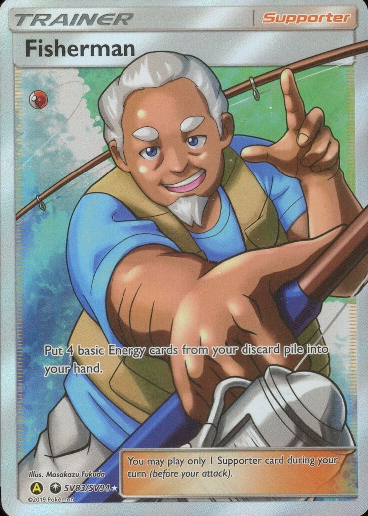 Fisherman - Hidden Fates #SV83/SV94
