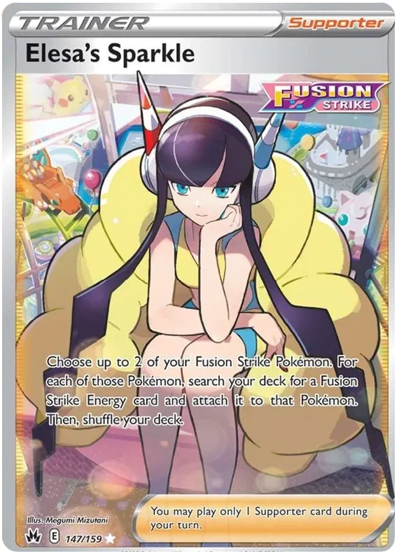 Elesa's Sparkle - Crown Zenith #147/159