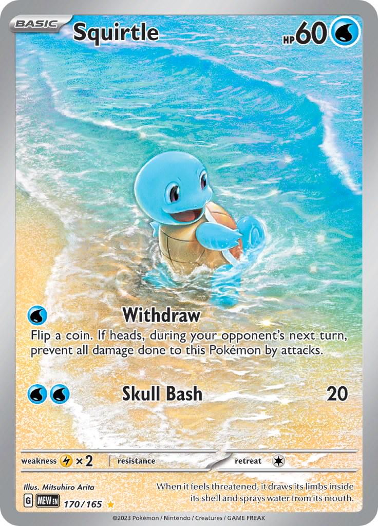 Squirtle - S&V 151 #170/165