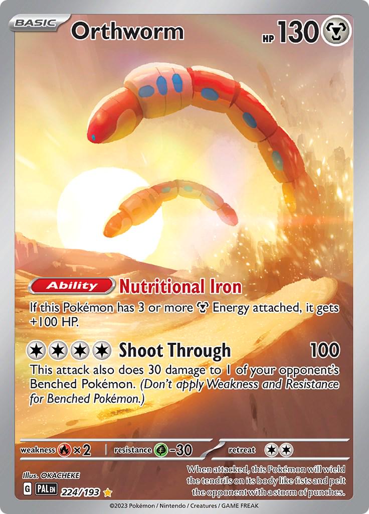 Orthoworm - Paldea Evolved #224/193