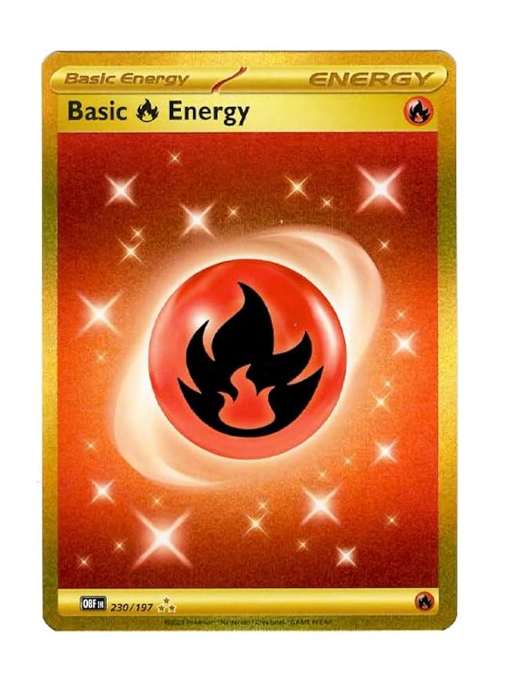 Fire Energy - Obsidian Flames #230/197