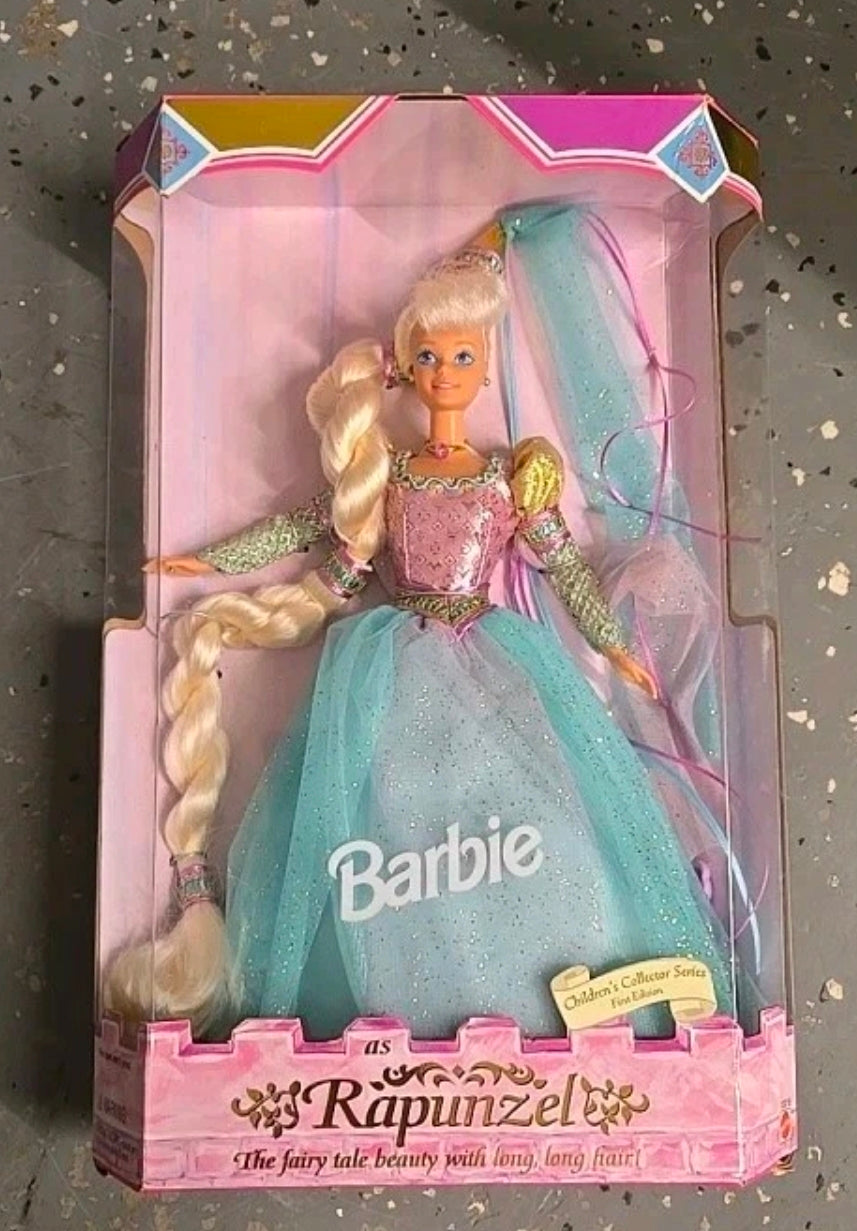 Mattel 1994 Vintage Barbie as Rapunzel Doll Children's Collector Series