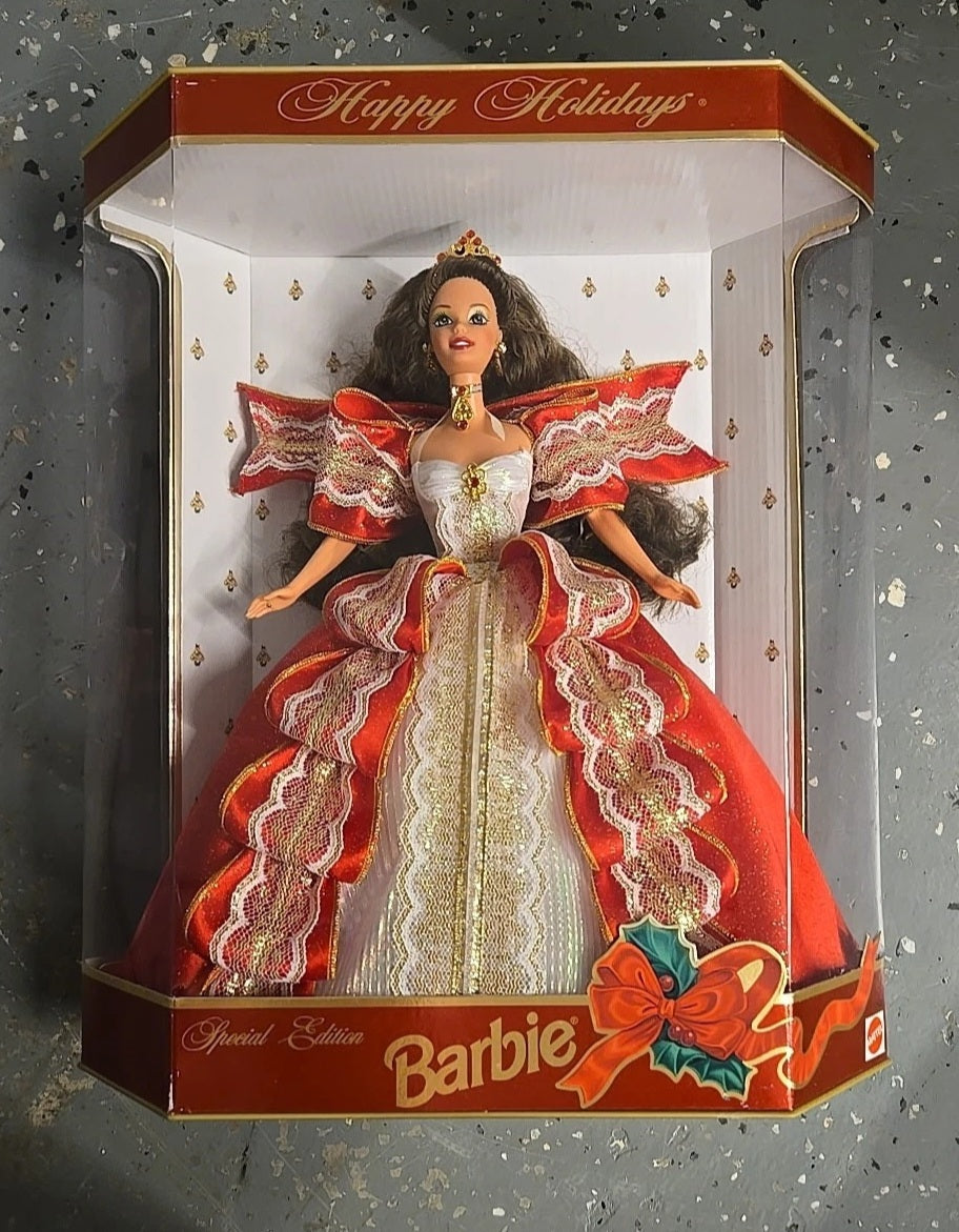 1997 Happy Holidays Special Edition Barbie Doll Mattel 17832