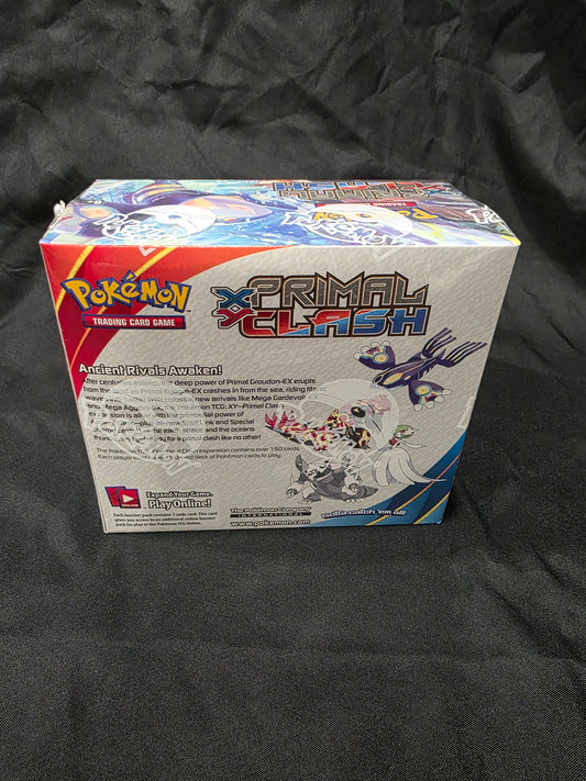 Pokemon XY Primal Clash Booster Box - Factory Sealed with Acrylic case-Mint Box!