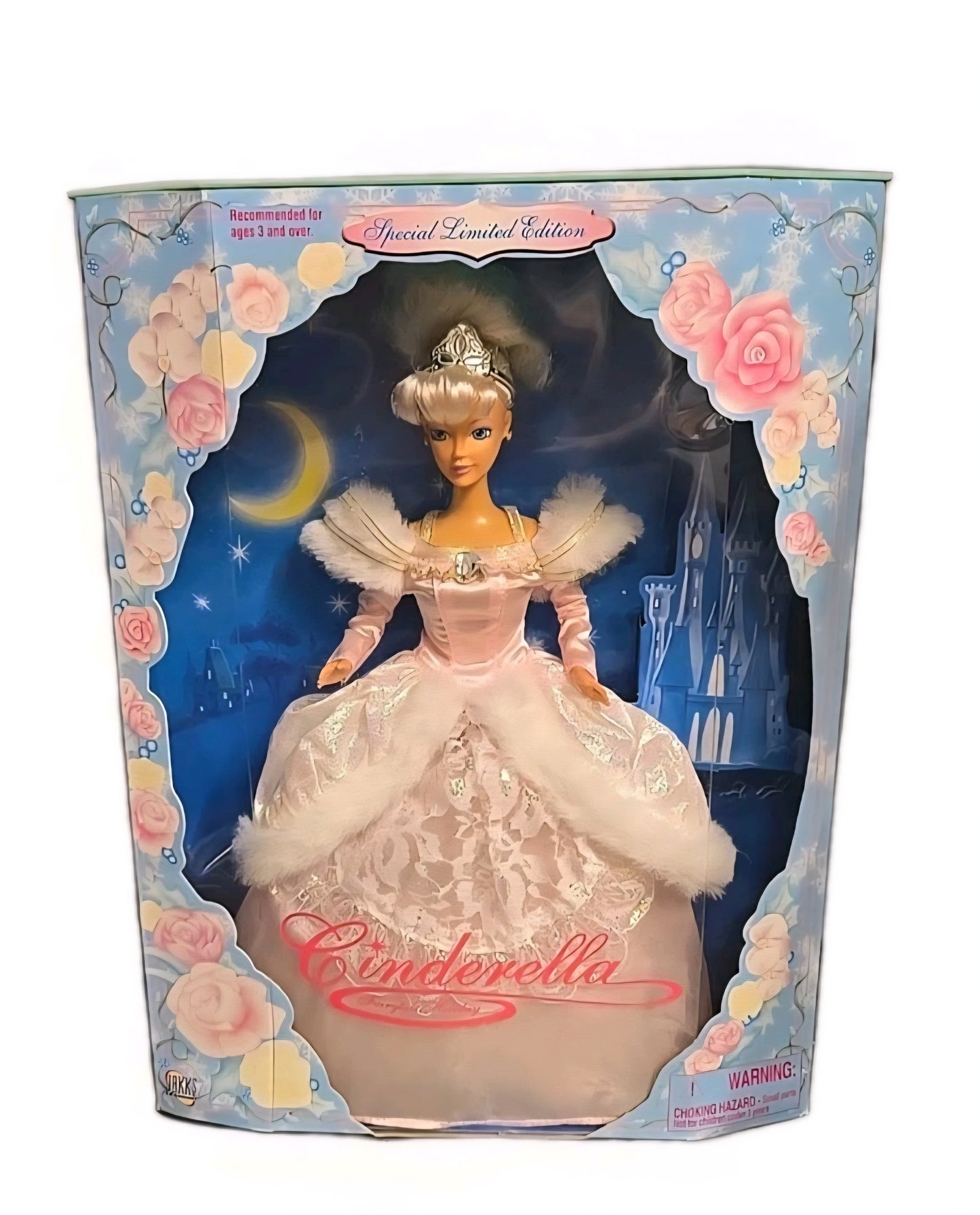 Cinderella Fairytale Holiday NIB 1997 Jakks Doll