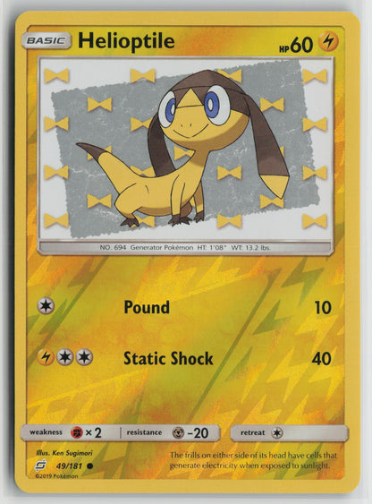 Helioptile Common Reverse SM - Team Up 49/181 NM