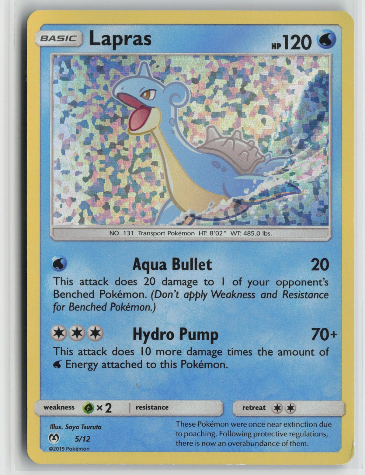 Lapras Promo Holo M19 005/012 HP