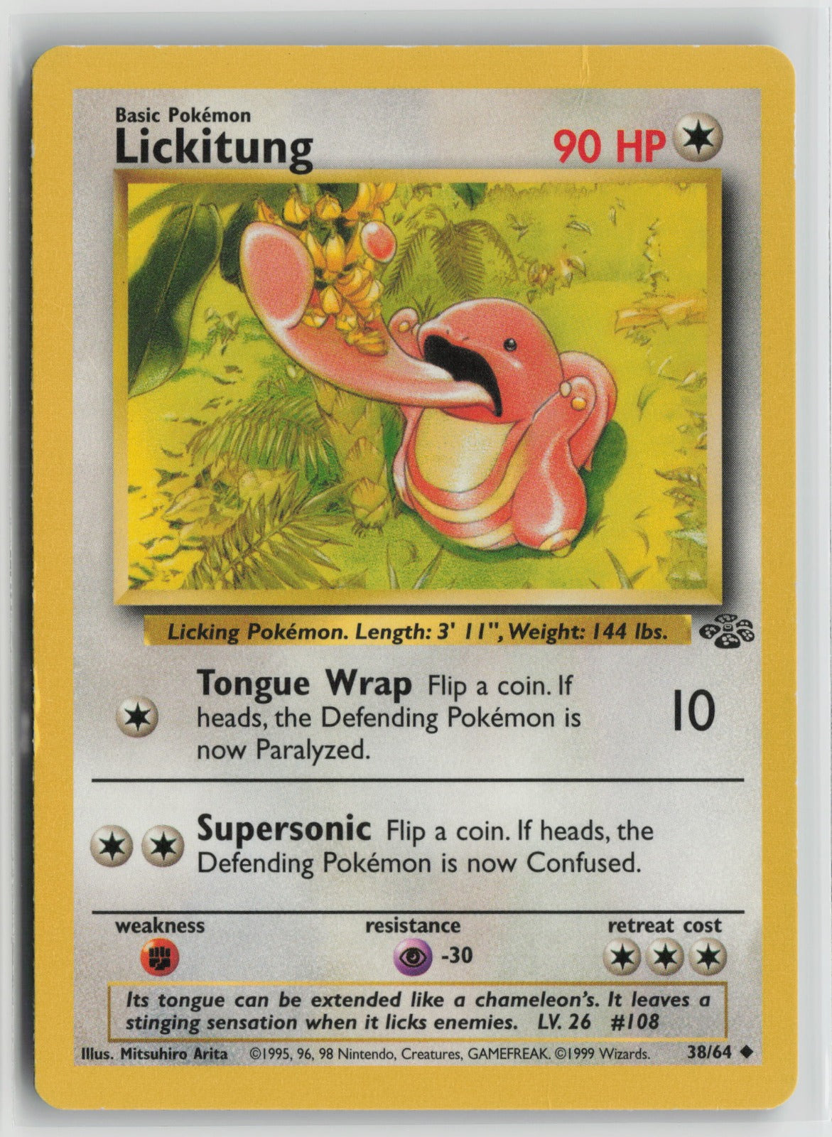 Lickitung Uncommon Unlimited JU 38/64 MP