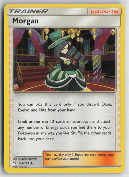Morgan Uncommon SM - Team Up 149/181 NM