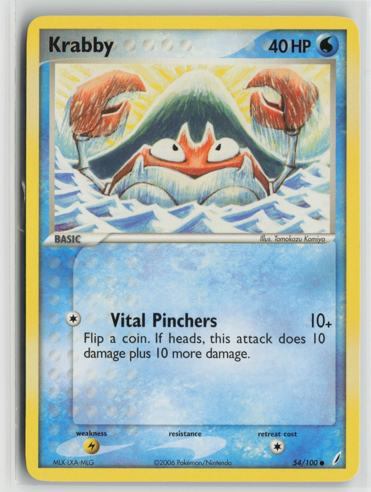 Krabby Common CG 54/100 LP