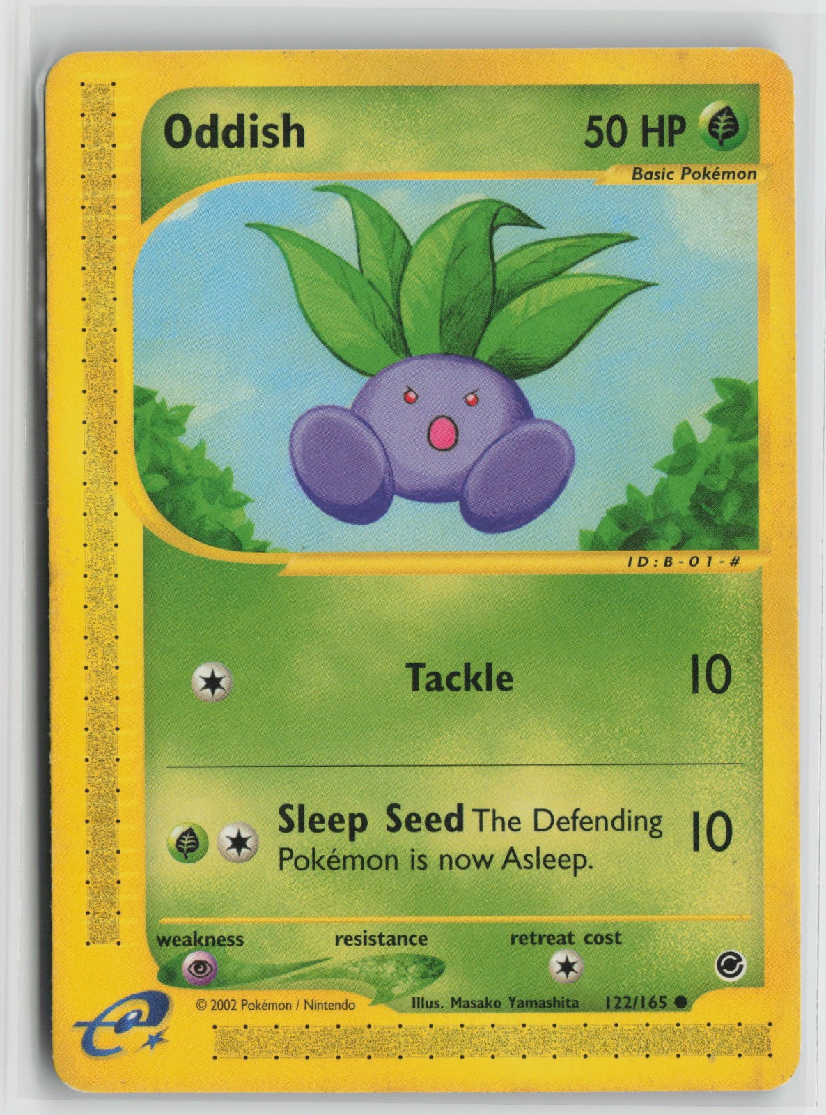Oddish Common EX 122/165 MP