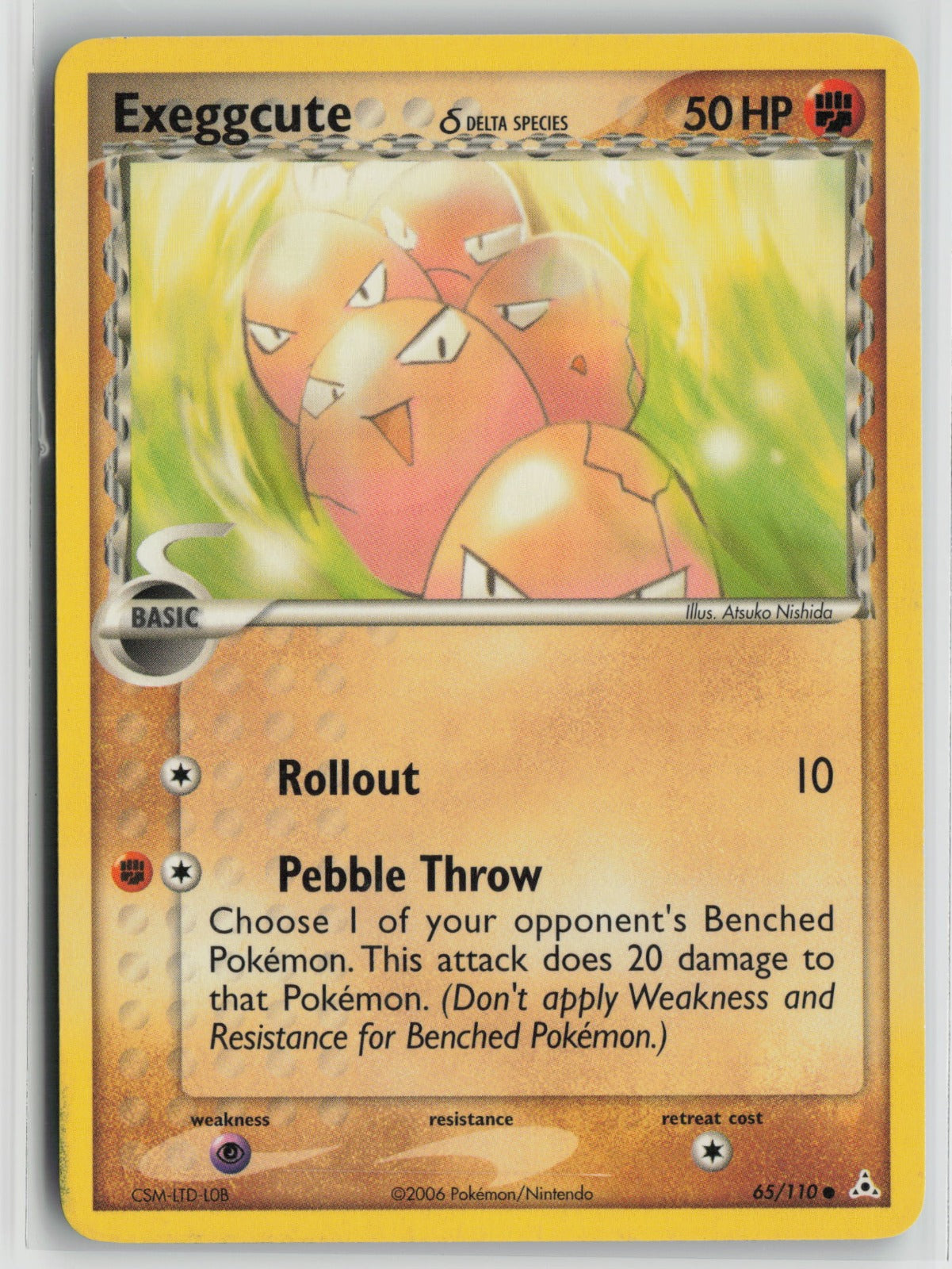 Exeggcute (Delta Species) Common HP 65/110 LP
