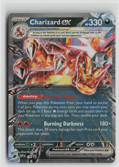 Charizard ex - Promo Holo SVP 196 NM