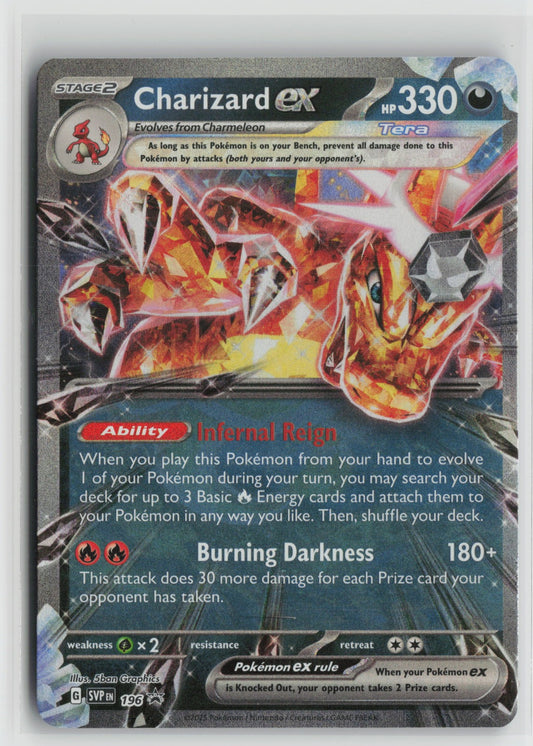 Charizard ex - Promo Holo SVP 196 NM