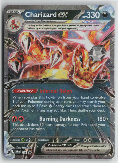 Charizard ex - Promo Holo SVP 196 NM