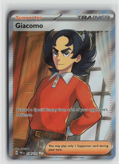 Giacomo Ultra Rare Holo PRE 138/131 NM