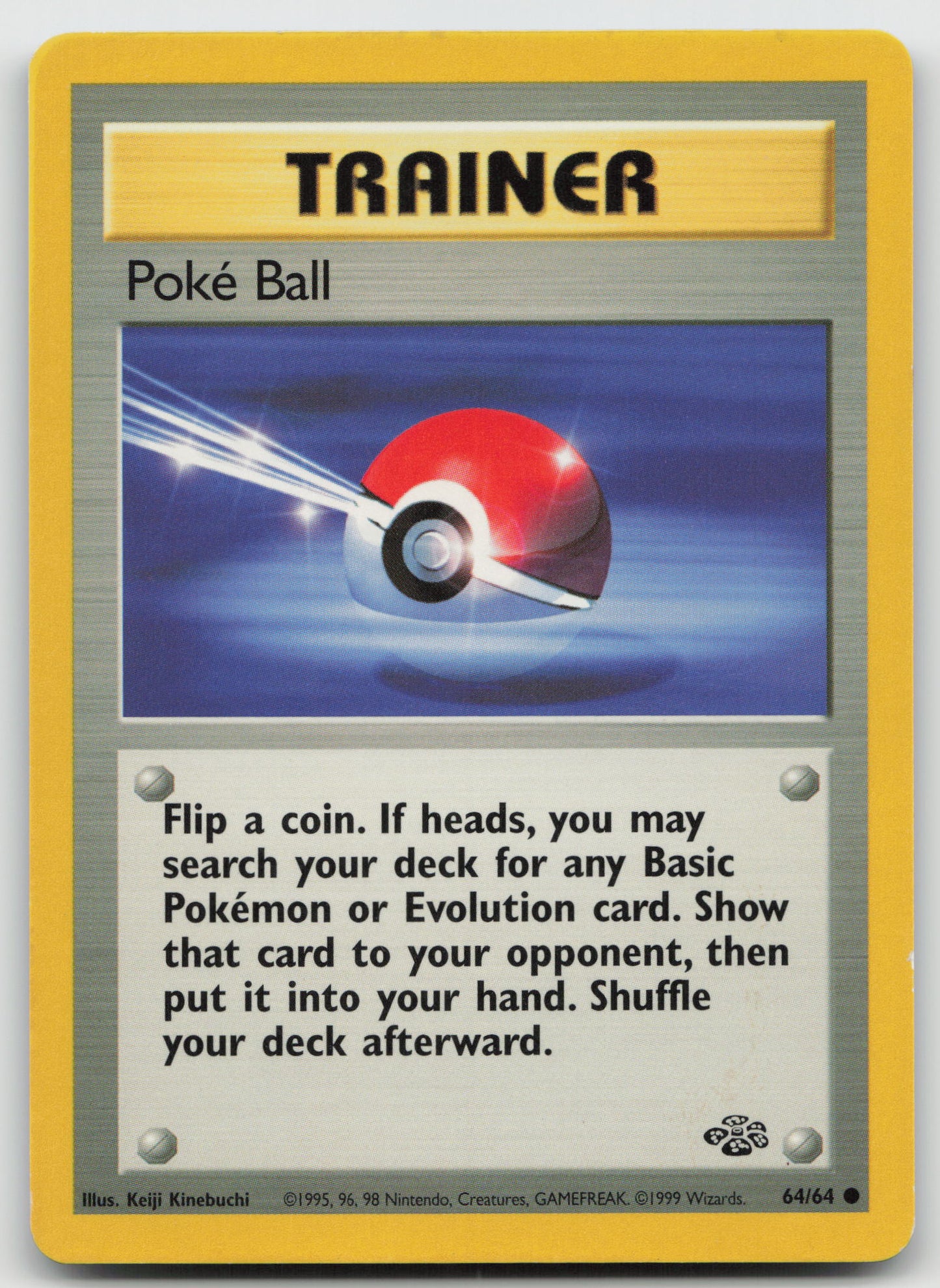 Poke Ball Common Jungle 64/64 LP