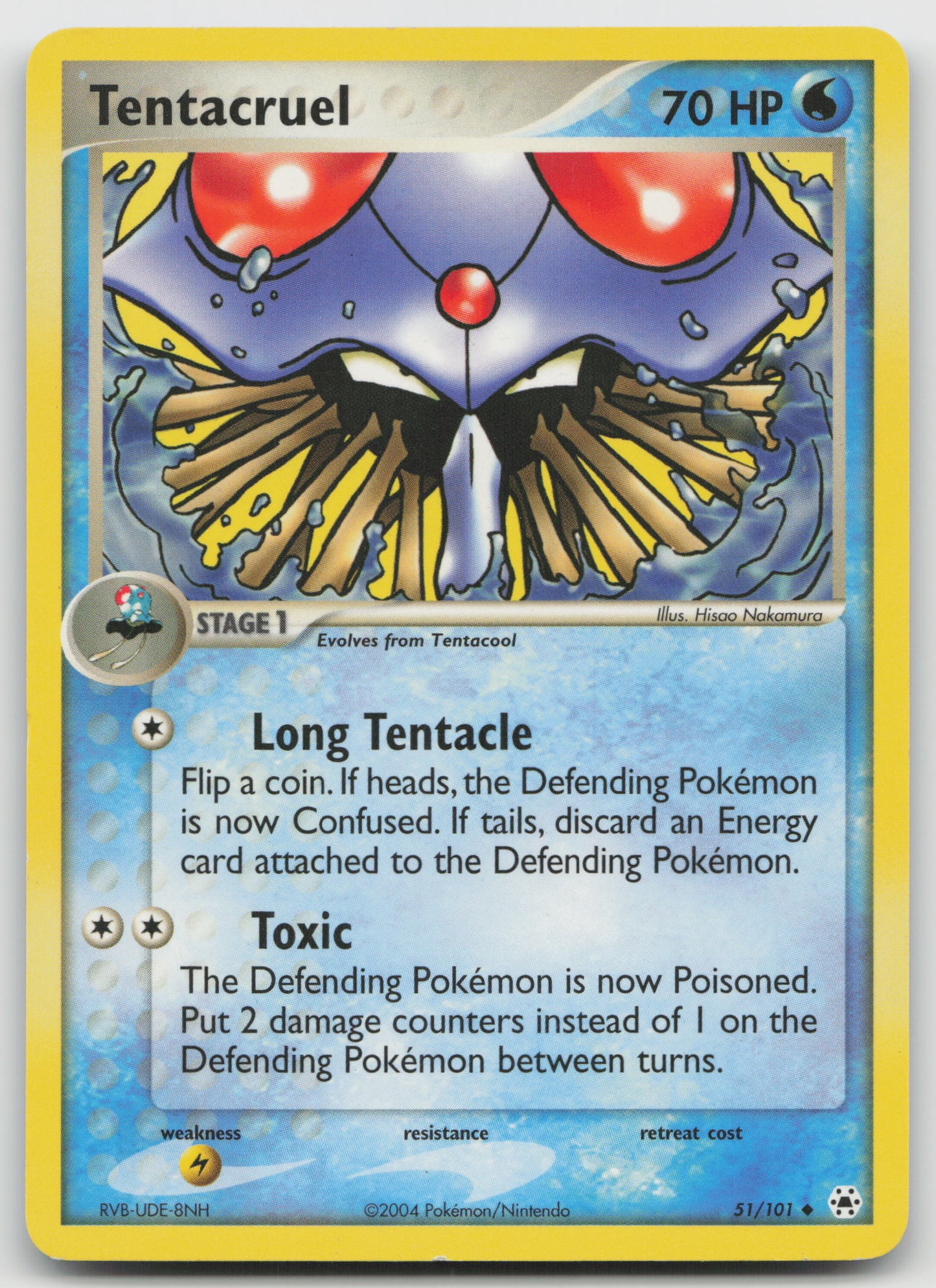 Tentacruel Uncommon Normal HL 51/101 LP