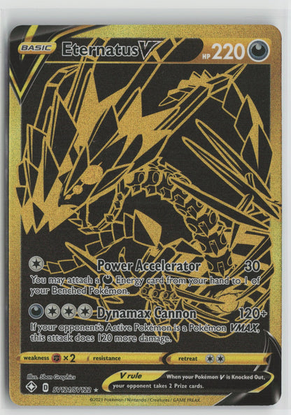 Eternatus V Shiny Holo Rare SHFSV SV121/SV122 NM