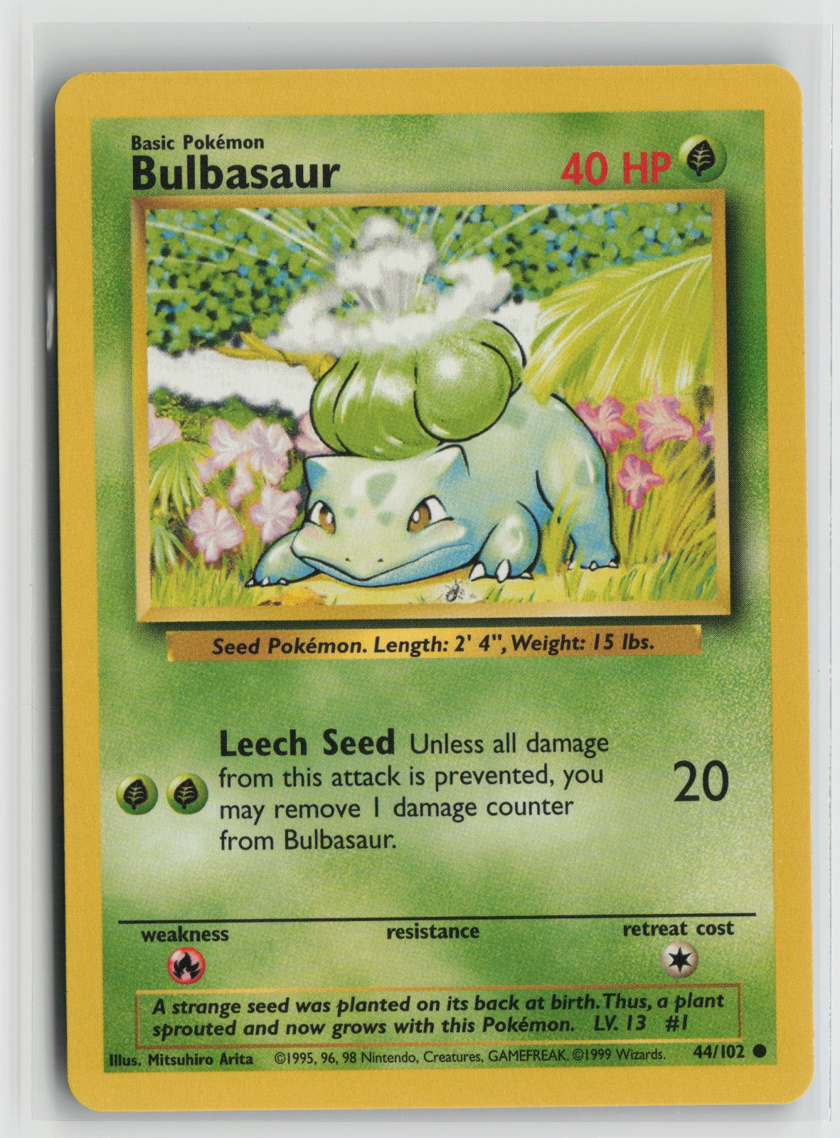 Bulbasaur Common BS 044/102 NM