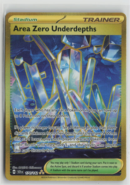 Area Zero Underdepths - Hyper Rare Holo SCR 174/142 NM