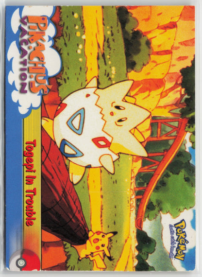 Topps Togepi In Trouble Pikachu's Vacation #45 LP