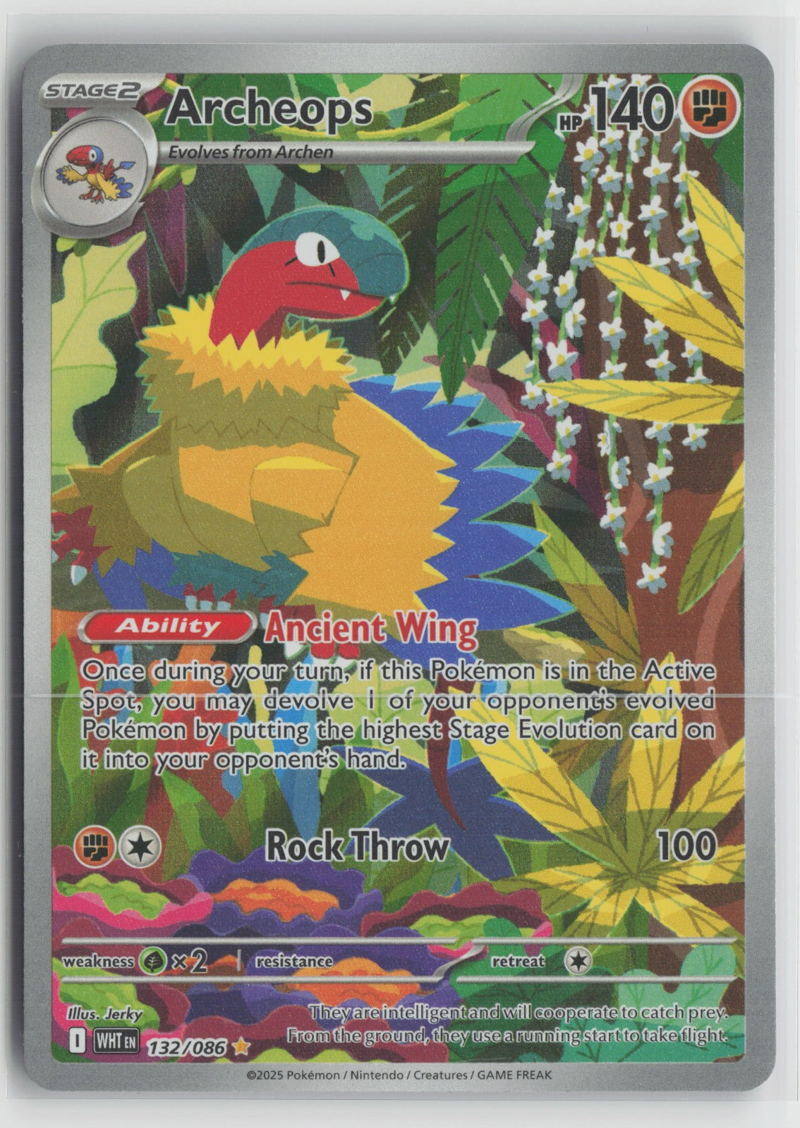 Archeops - Illustration Rare Holo WHT 132/086 NM