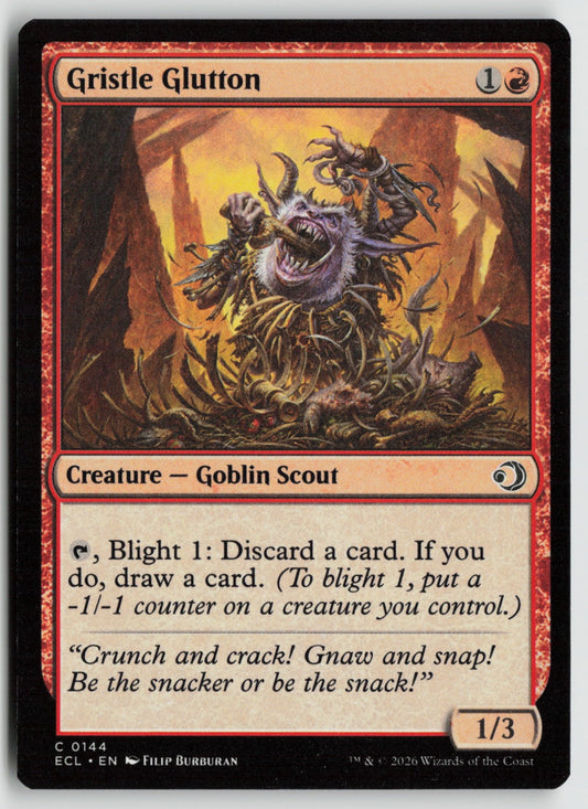 Gristle Glutton C ECL 144 NM