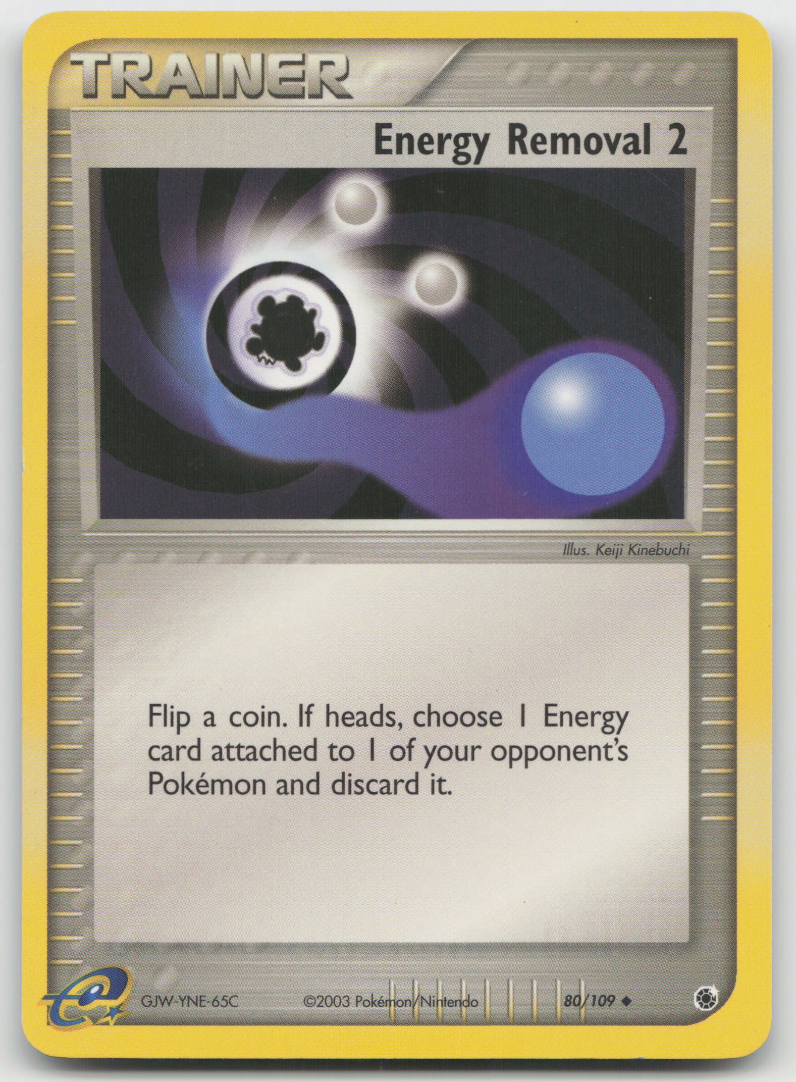 Energy Removal 2 Uncommon Normal RS 80/109 LP