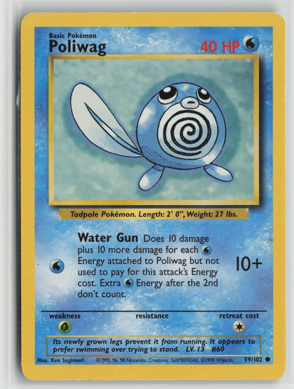 Poliwag Common BS 059/102 DMG