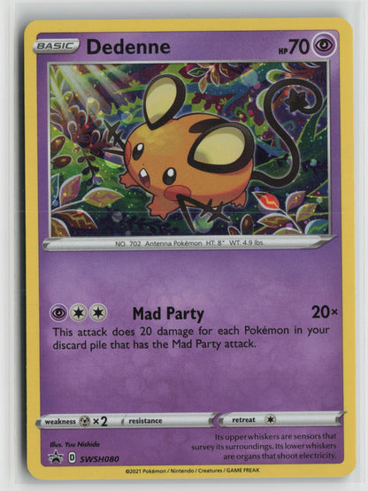 Dedenne Promo Holo SWSD SWSH080 NM