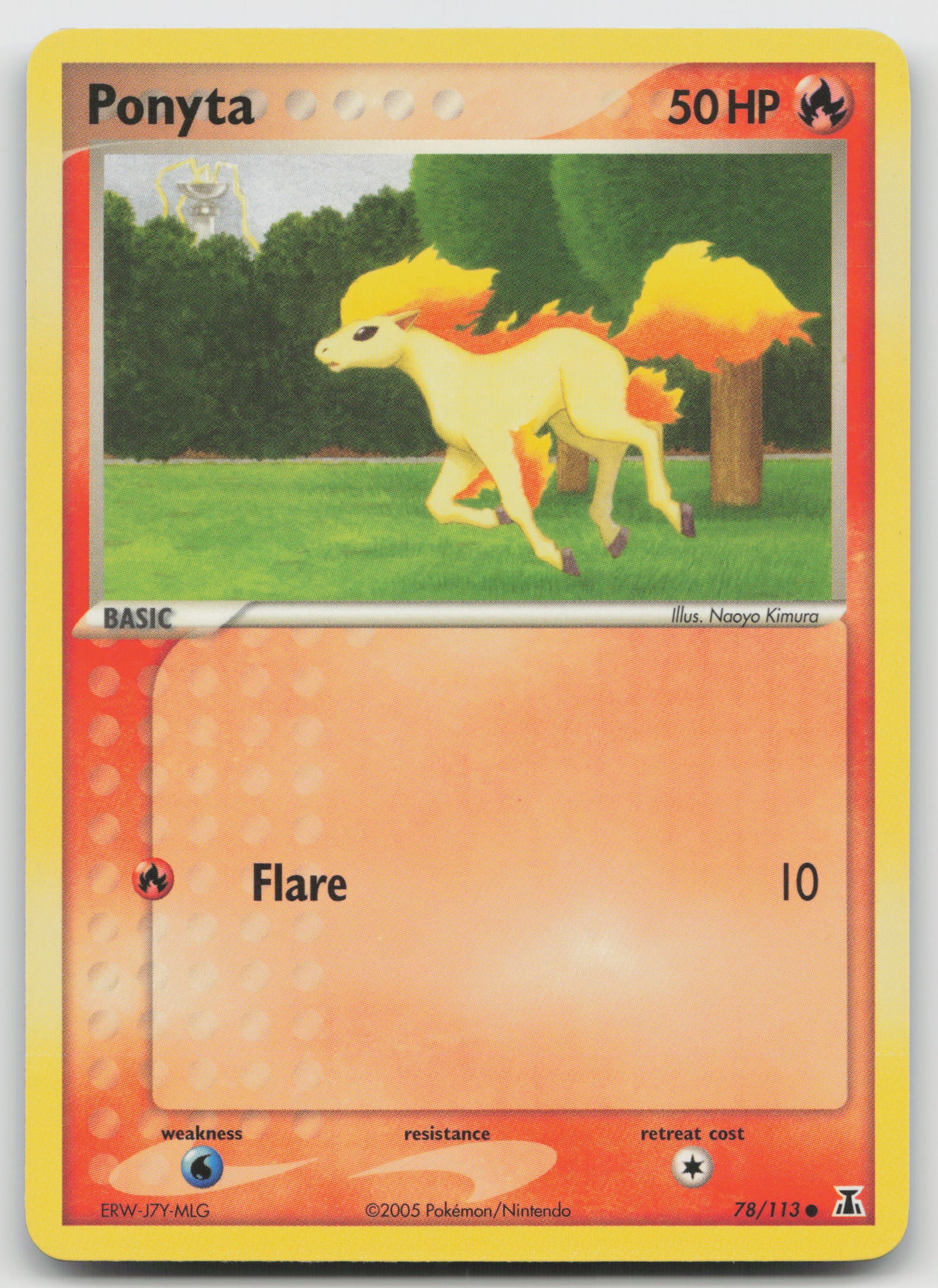 Ponyta Common Normal DS 78/113 LP