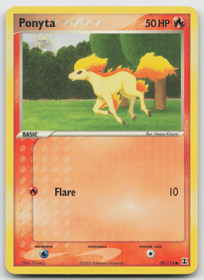 Ponyta Common Normal DS 78/113 LP