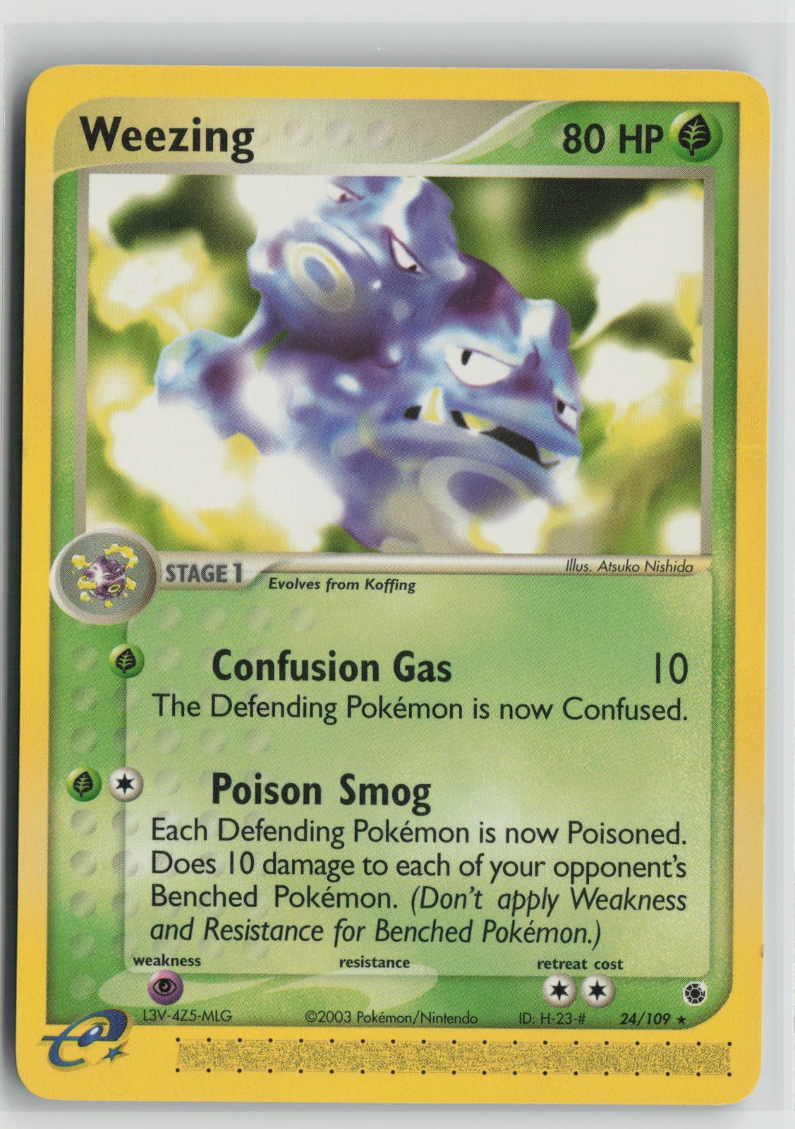 Weezing Rare RS 24/109 LP