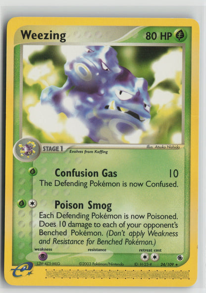 Weezing Rare RS 24/109 LP