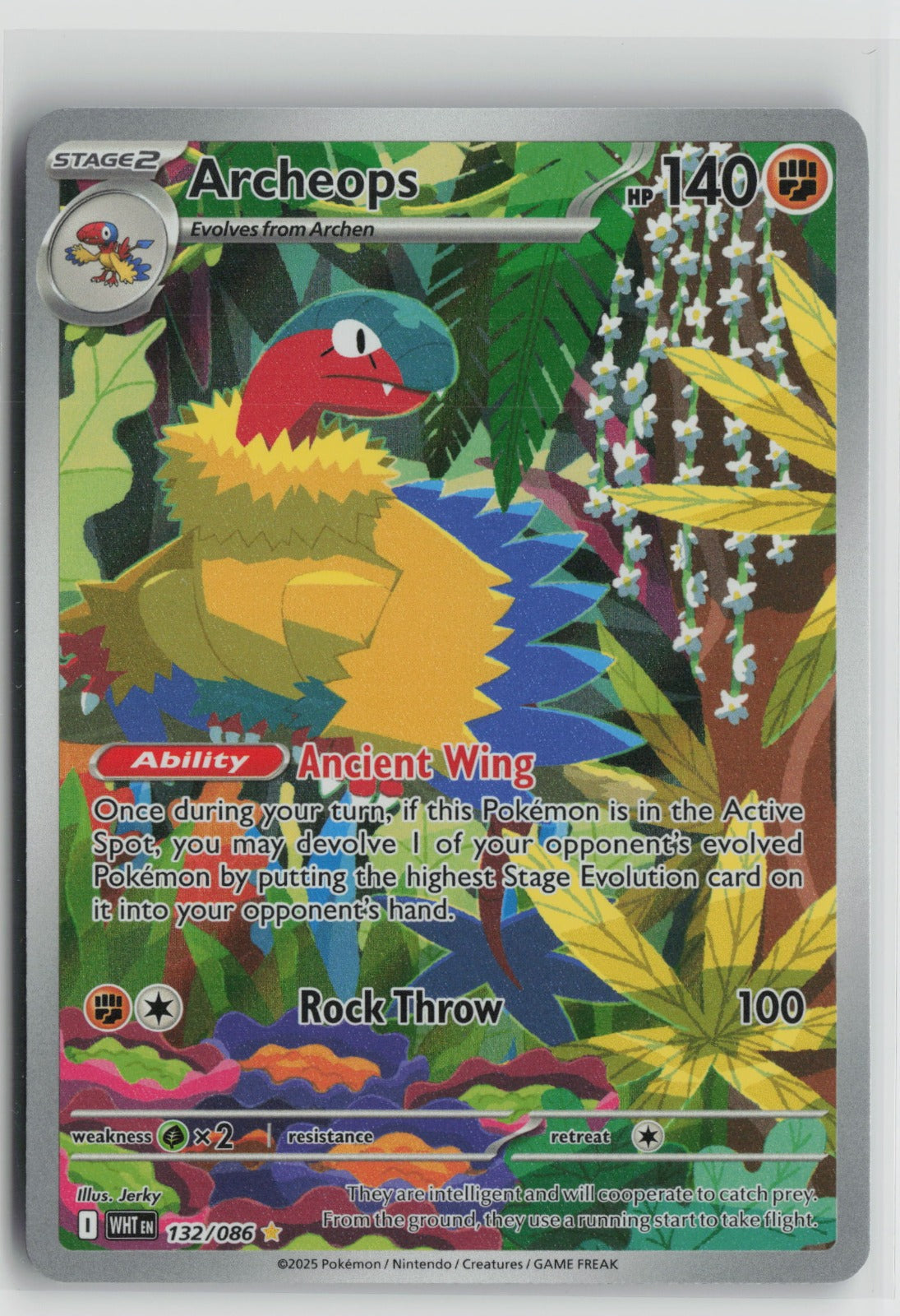Archeops - Illustration Rare Holo WHT 132/086 NM