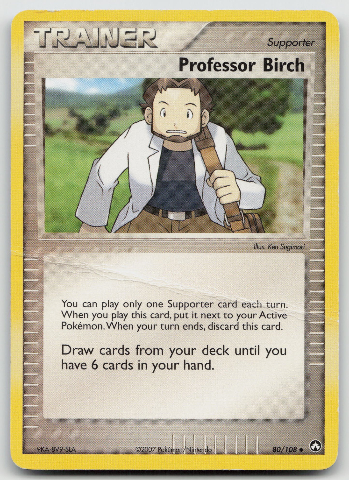 Professor Birch Uncommon Normal PK 80/108 DMG