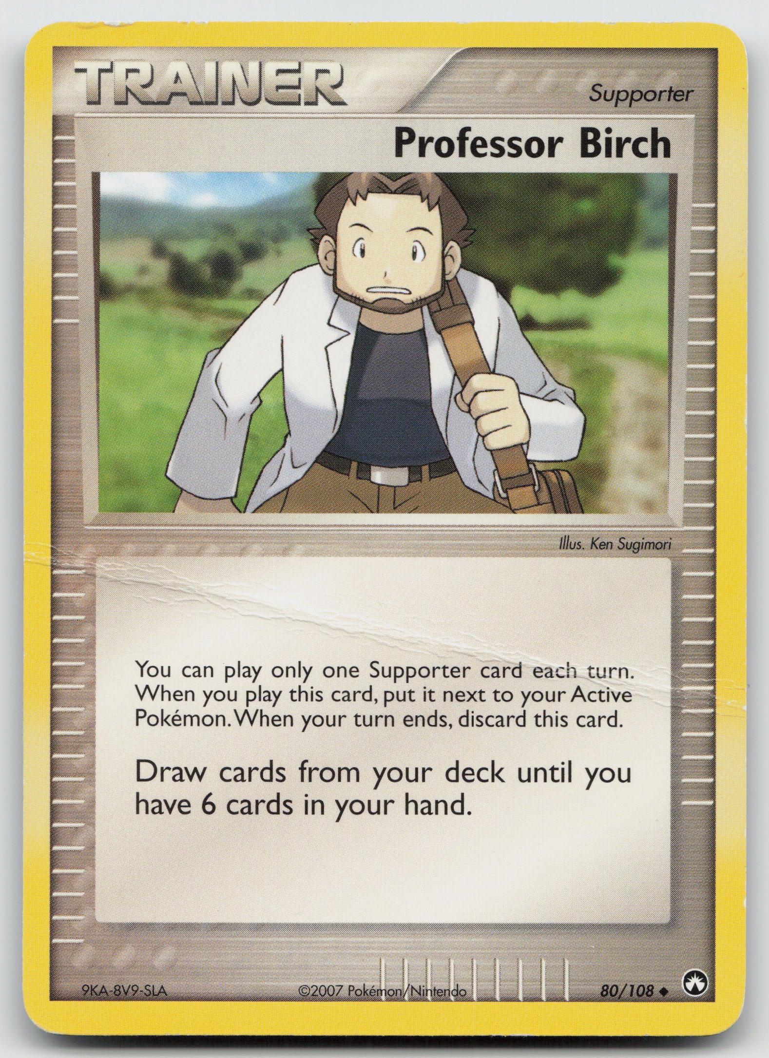 Professor Birch Uncommon Normal PK 80/108 DMG